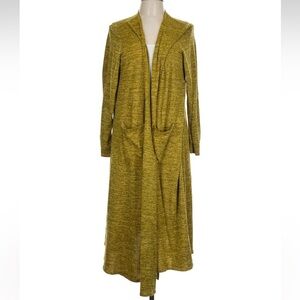 LuLaRoe Sarah Duster Long Open Front Cardigan Sweater Size Large L